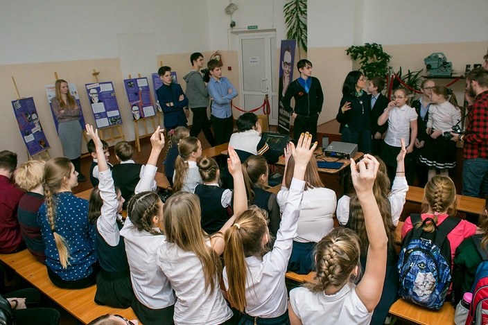 Мероприятия в школе. Фото Анны Силантьевой