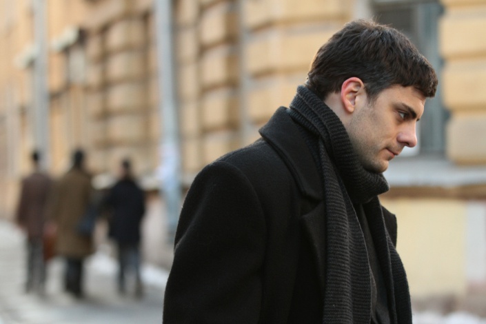 Милан Марич в роли писателя Сергея Довлатова. Кадр из фильма «Довлатов» с сайта www.kinopoisk.ru