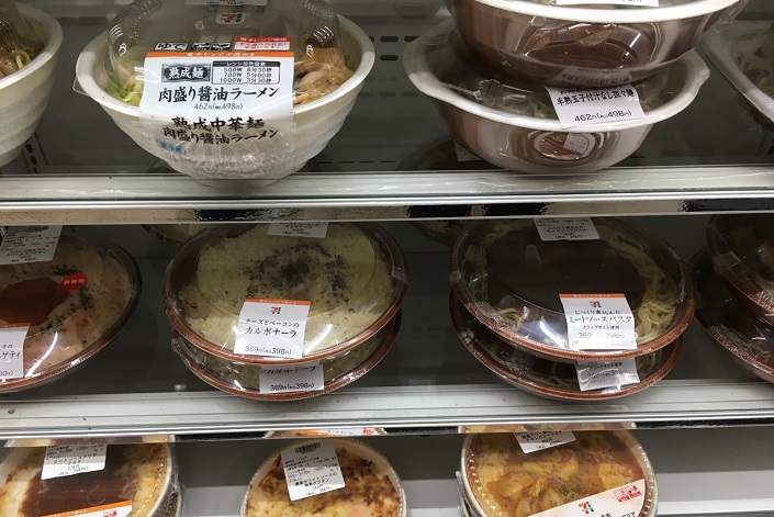 Готовые блюда в супермаркете