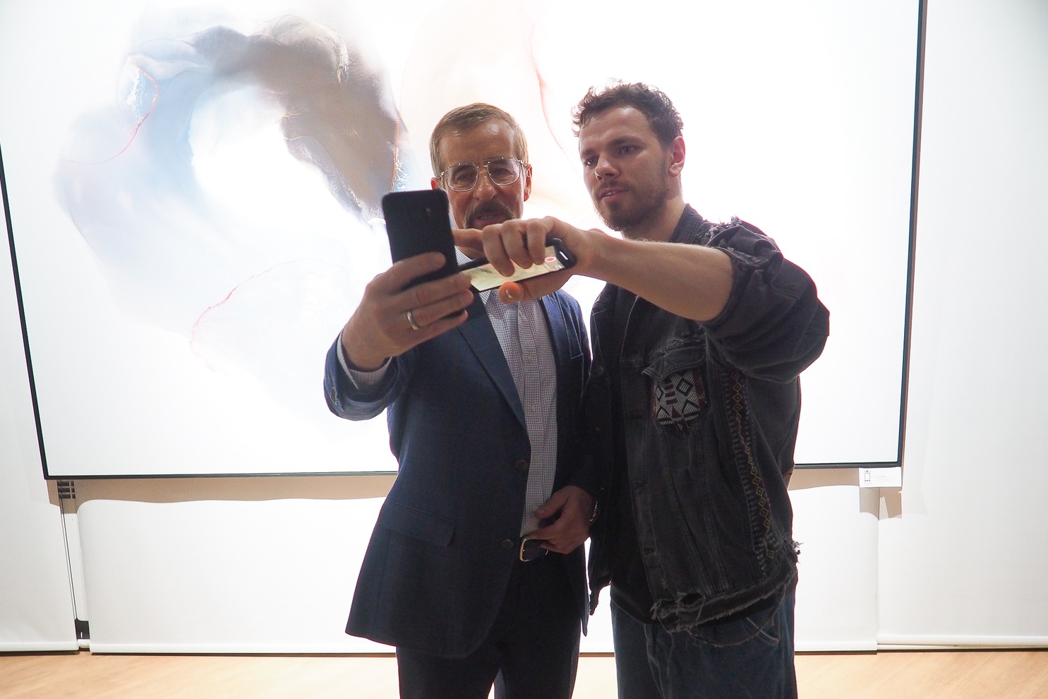 Виктор Бронштейн и Саша Рощин