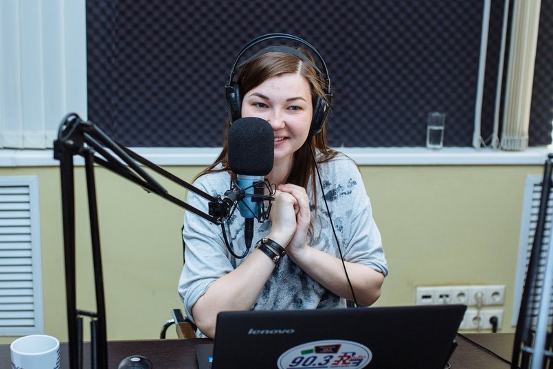 Дарья Аверина - радиоведущая