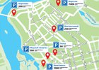 План размещения парковок предоставлен мэрией Иркутска