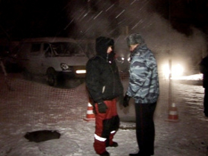 На месте происшествия. Фото предоставлено пресс-службой ГУ МВД по Иркутской области