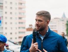 Председатель думы Иркутска, депутат по избирательному округу №28 Евгений Стекачев