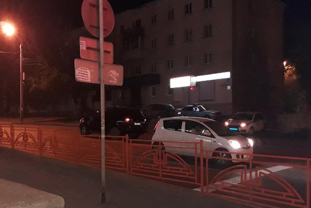 Авария с велосипедистом на Советской Авария с велосипедистом на Советской