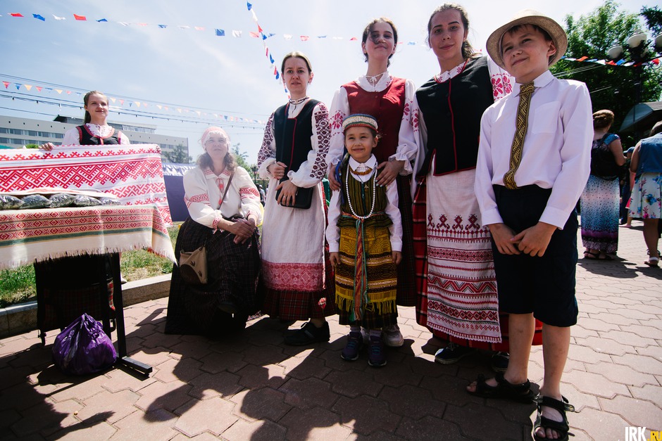 В сквере Кирова состоялся Фестиваль национальных культур.