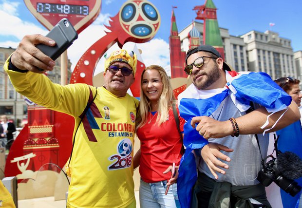 Болельщики в Москве. Фото Алёна Сахарова, championat.com Болельщики в Москве. Фото Алёна Сахарова, championat.com