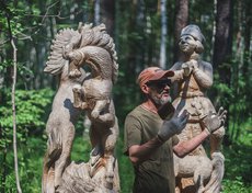 Скульптор Андрей Козлов