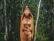 Скульптура «Шамаханская царица»