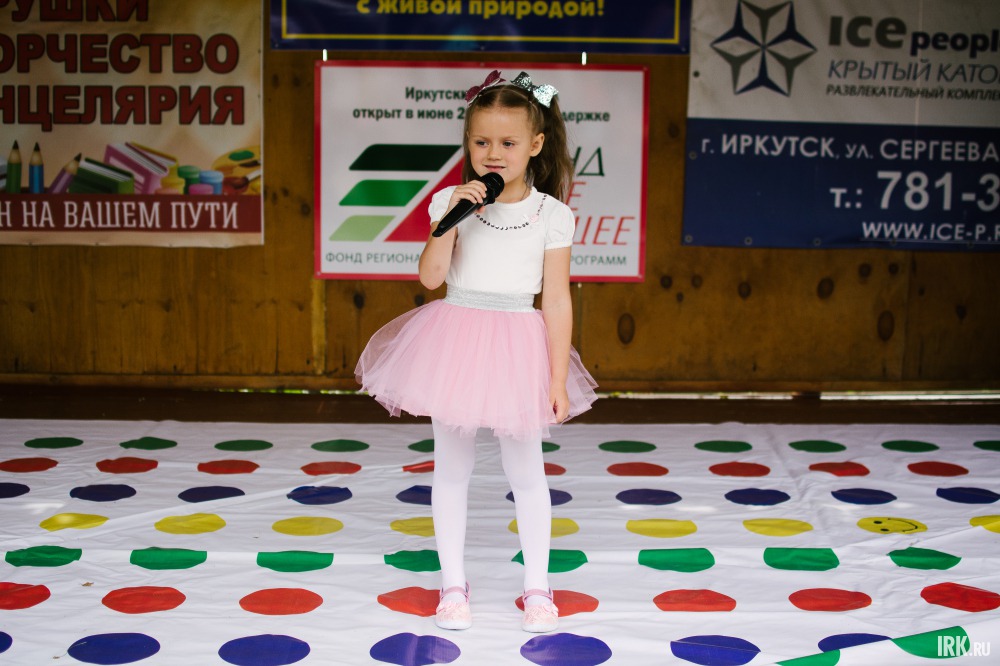 Выступили иркутские юные артисты.