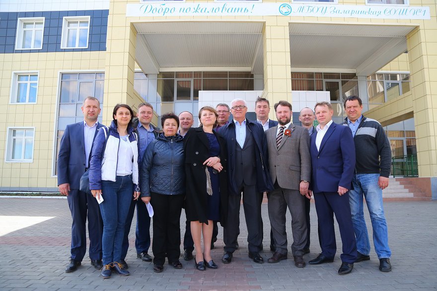 Новая школа в Заларях Новая школа в Заларях