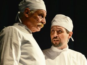 Приморский краевой драматический театр в Иркутске. Спектакль «Собачье сердце»