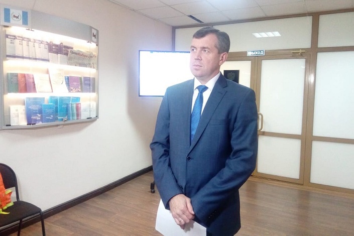 Илья Дмитриев, председатель Избирательной комиссии Иркутской области. Фото IRK.ru