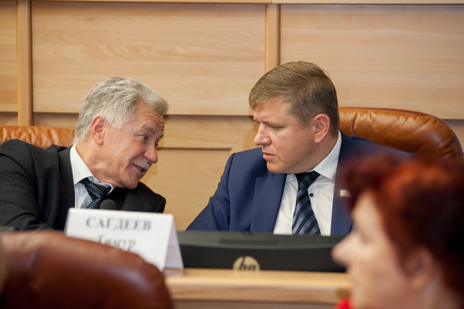Антон Романов, КПРФ, и Тимур Сагдеев, «Единая Россия».