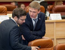 Александр Якубовский и Антон Красноштанов, «Единая Россия».