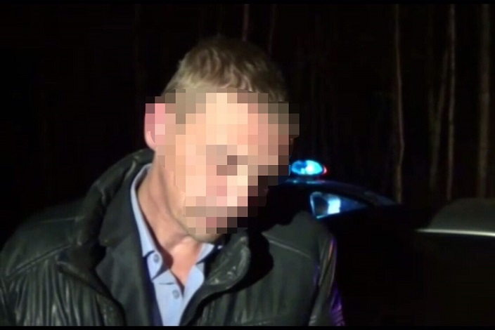 Задержанный. Фото пресс-службы ГУ МВД России по Иркутской области