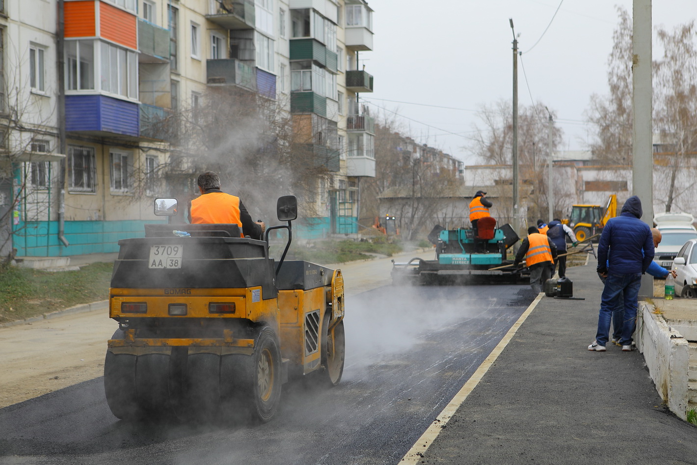 Ремонт дорог в Усолье-Сибирском
