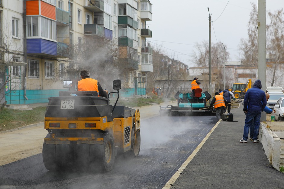 Ремонт дорог в Усолье-Сибирском