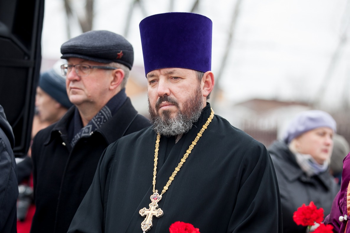 Протоиерей Андрей Степанов, настоятель Входо-Иерусалимского храма.