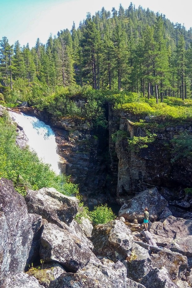 Водопад Грохотун Водопад Грохотун