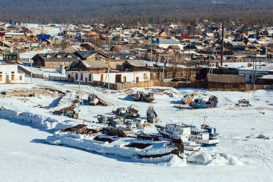Поселок Хужир Поселок Хужир