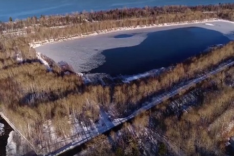 Шламонакопитель БЦБК. Фото IRK.ru