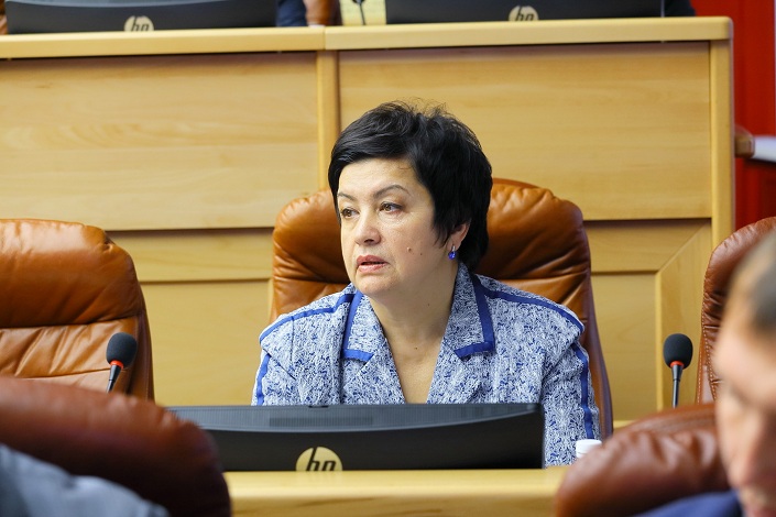 Ирина Синцова. Фото с сайта Законодательного собрания Иркутской области