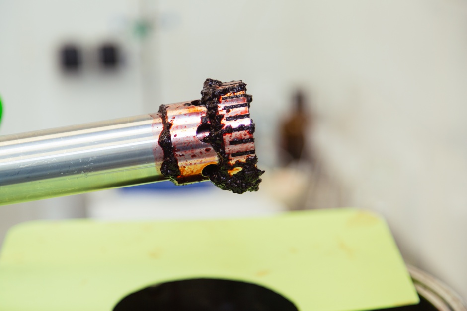 И перетирают, используя диспергатор