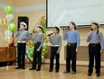 Ансамбль «Сибирские молодцы» из Максимовщины исполнили песню «Бескозырка белая»