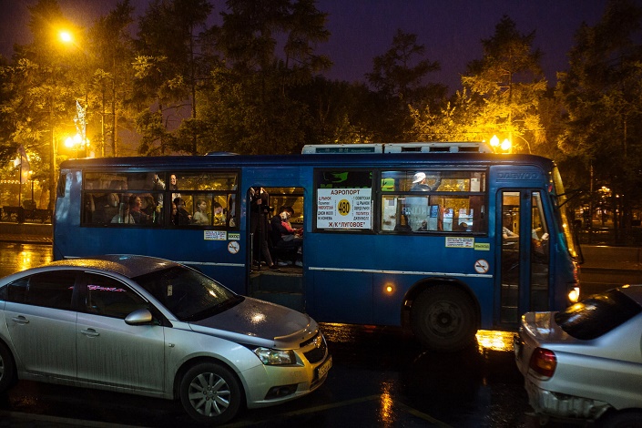 Иркутский автобус. Фото - IRK.ru