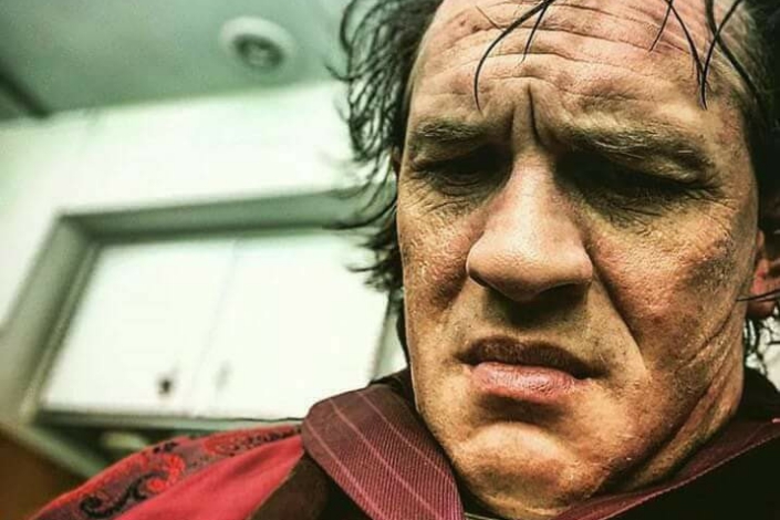 На съемках фильма «Лицо со шрамом». Фото с сайта www.kinopoisk.ru