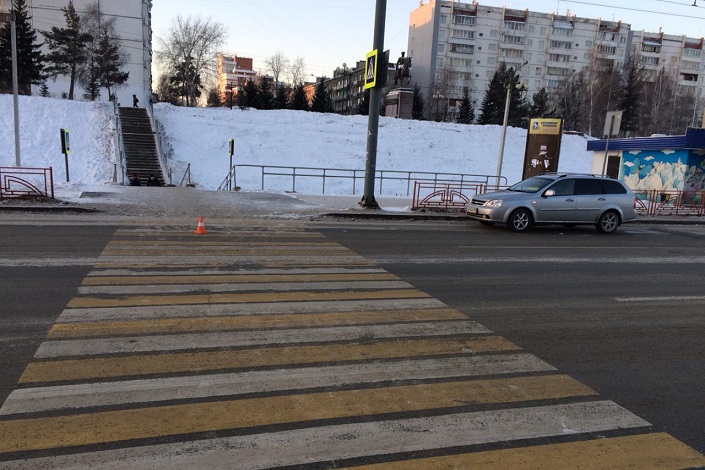 На месте аварии на Маршала Жукова