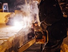 Виктор Васильевич, завхоз храма Александра Невского. На строительстве иорданей с 2002 года.