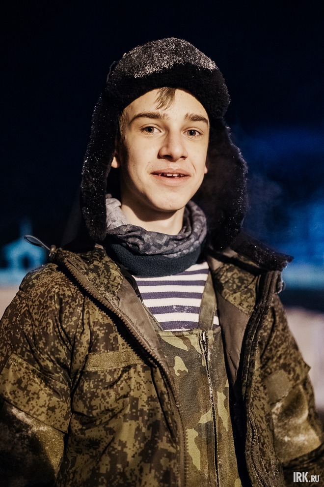 Александр, 13 лет. Ученик школы № 46. На строительстве иорданей с 2013 года.