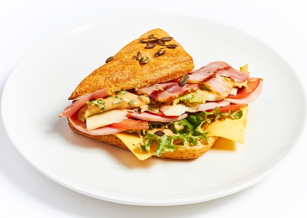 Сэндвич из слоеного теста