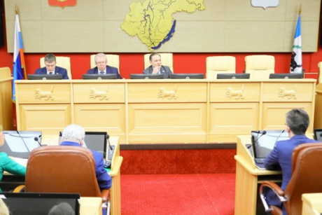 На заседании комитета. Фото пресс-службы ЗС Иркутской области