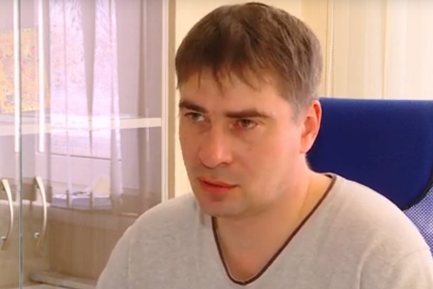 Директор ООО «Звезда» Олег Хамуляк. Скриншот сюжета ТК «Актис» Директор ООО «Звезда» Олег Хамуляк. Скриншот сюжета ТК «Актис»