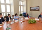 Во время встречи с представителями компаний китайских провинций Хэйлунцзян и Цзилинь. Фото предоставлено пресс-службой ТПП ВС