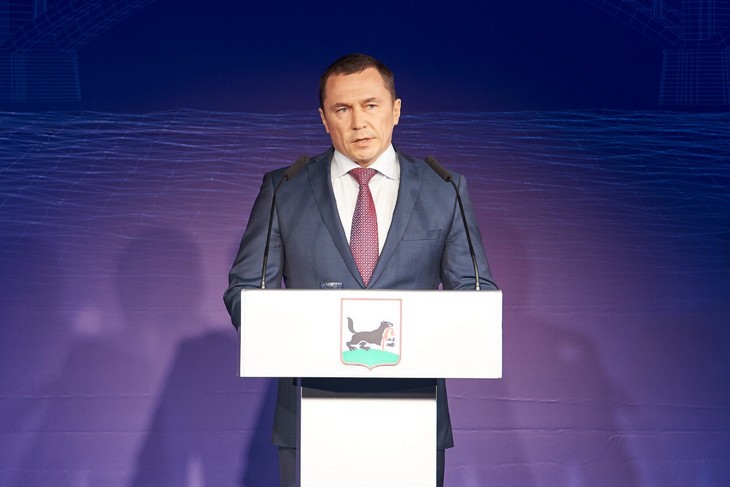 Дмитрий Бердников, мэр Иркутска. Фото предоставлено пресс-службой администрации города