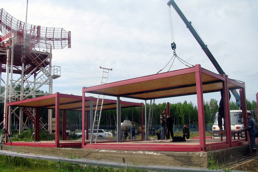 Процесс сборки транспака
