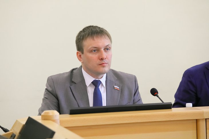 Артем Лобков, депутат Заксобрания. Фото предоставлено пресс-службой