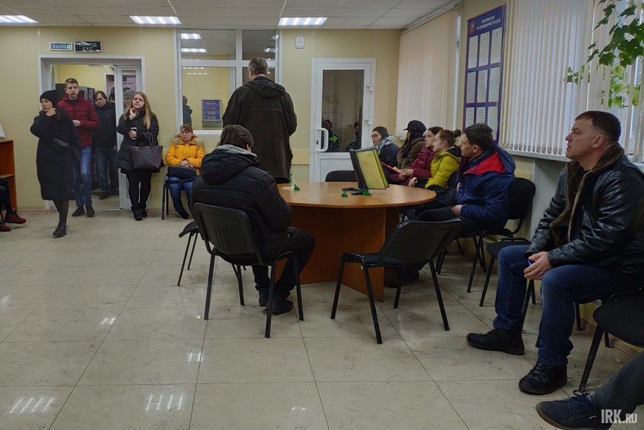 На экзамене в ГИБДД