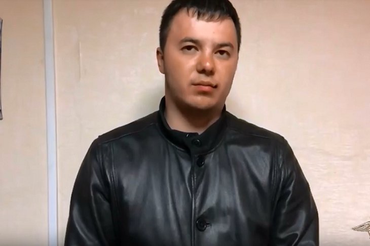 Подозреваемый. Скриншот видео пресс-службы ГУ МВД России по Иркутской области