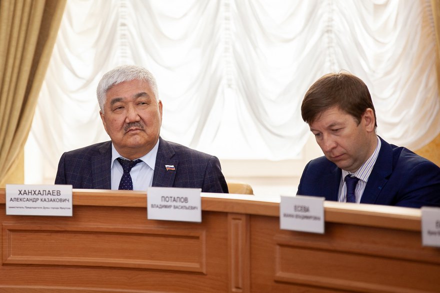 Александр Ханхалаев и Владимир Потапов Александр Ханхалаев и Владимир Потапов