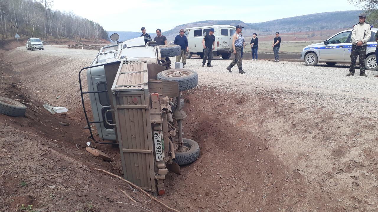 ДТП на 4 километре автодороги Онгосор-Шотой Осинского района