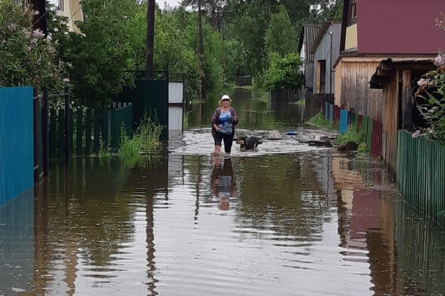 Тайшетский район. Фото пресс-службы ГУ МЧС России по Иркутской области