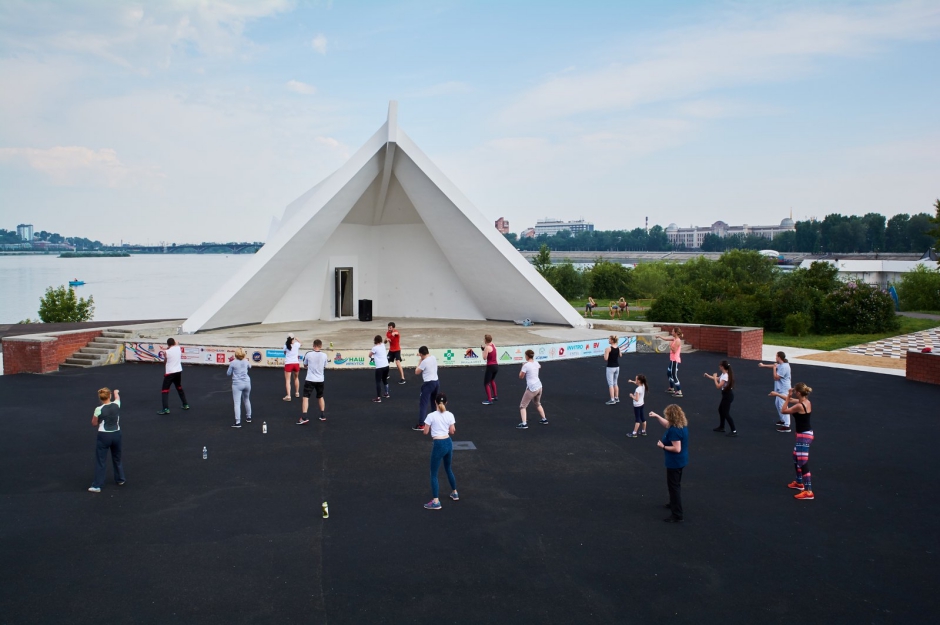 Тренировка на острове Юность. Автор фото — Маргарита Романова Тренировка на острове Юность. Автор фото — Маргарита Романова