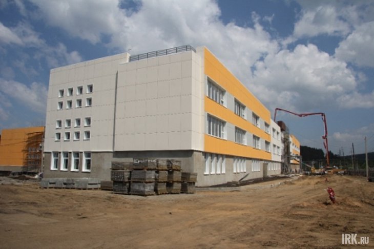 Школа в микрорайоне Лесной. Фото пресс-службы администрации Иркутска
