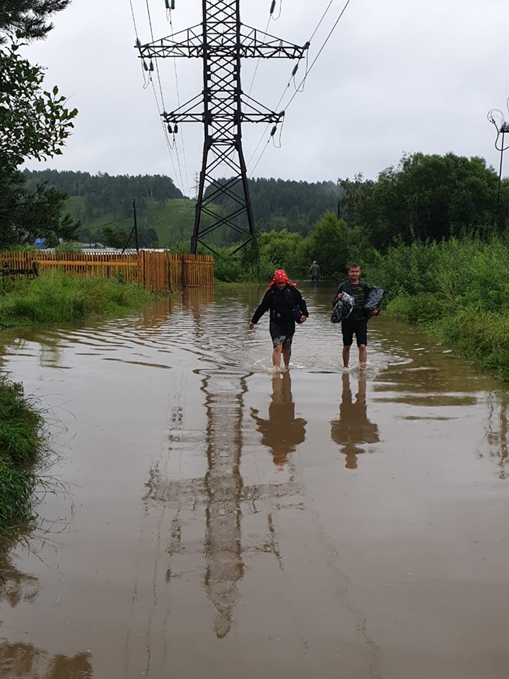 Фото Сергея Липина, мэра Шелехова.