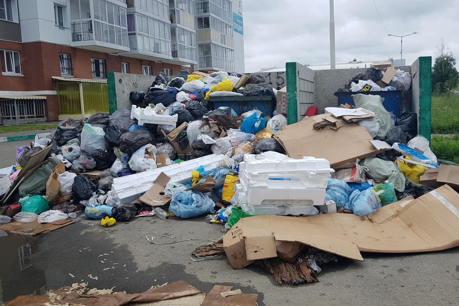 Ново-Ленино, переулок Окладникова, 11В. Фото прислала Евгения Захаревич